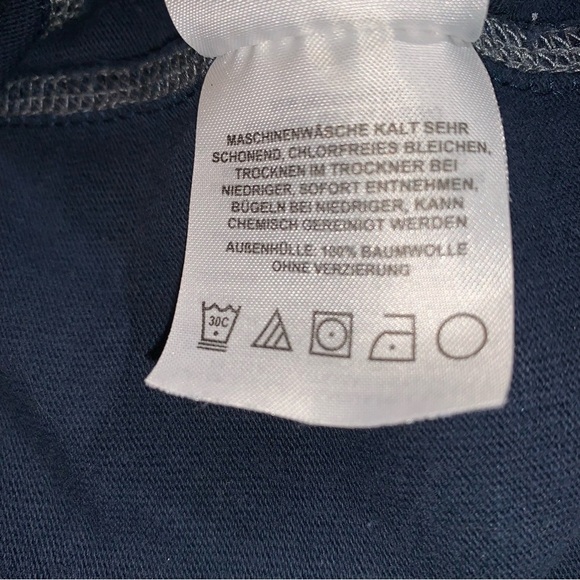 *READ DESCRIPTION Columbia Mens Blue Long Sleeve Crew Neck Pullover Sz Med - Picture 7 of 7